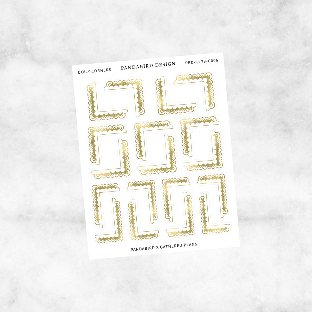 GL Doily Corners