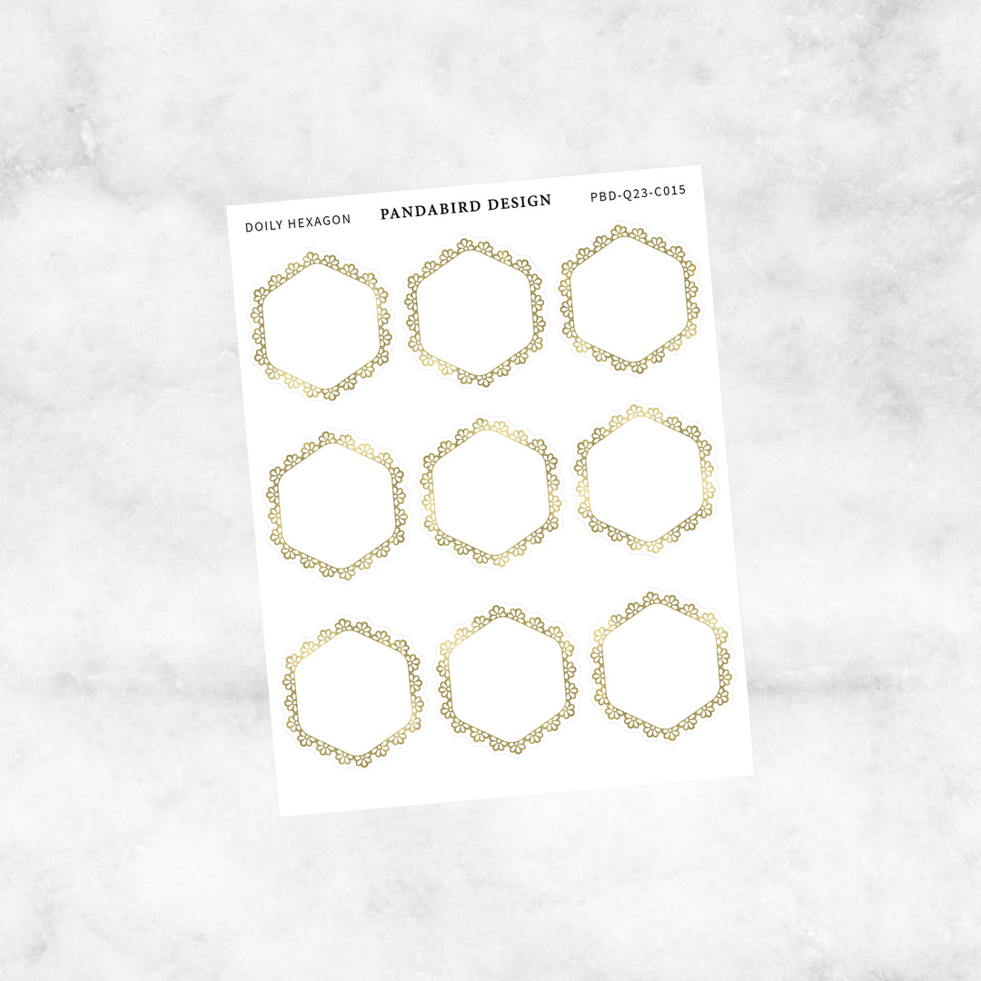 Doily Hexagons