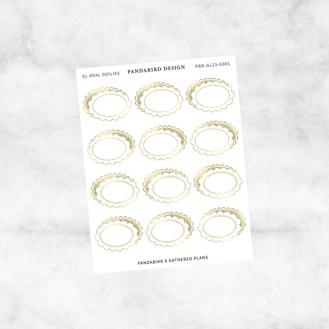 GL Oval Doilies