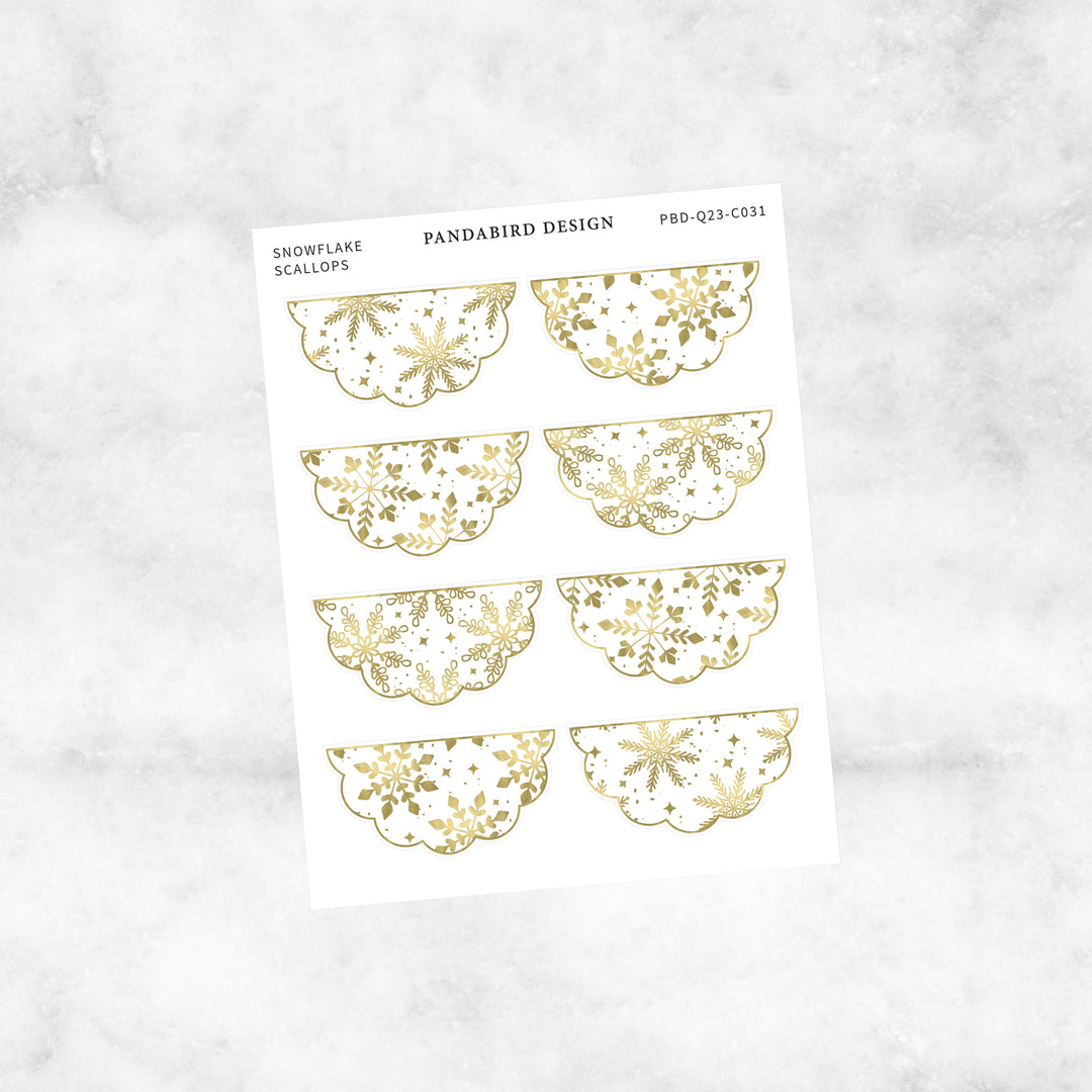 Snowflake Scallops