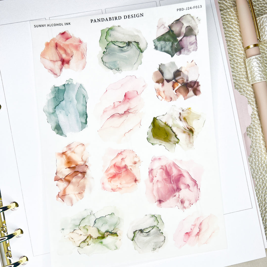 Sunny Alcohol Ink