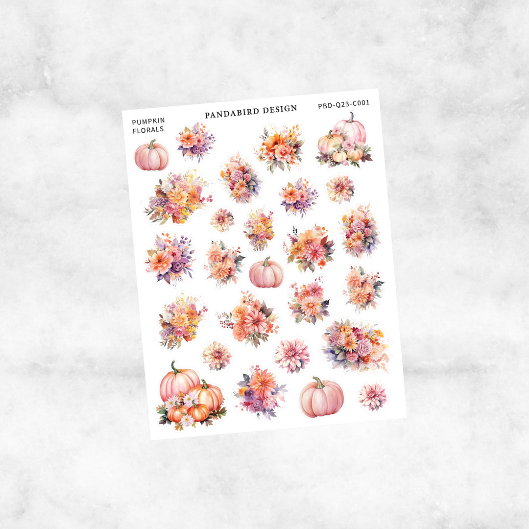 Pumpkin Florals