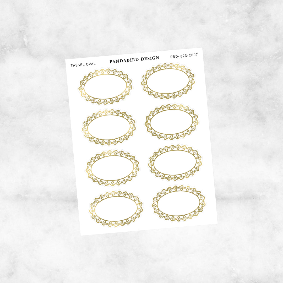 Tassel Ovals